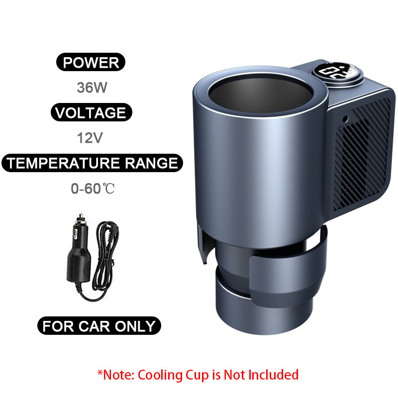 2 In 1 Electric Cold Warm Cup For Car - Frugal Finds